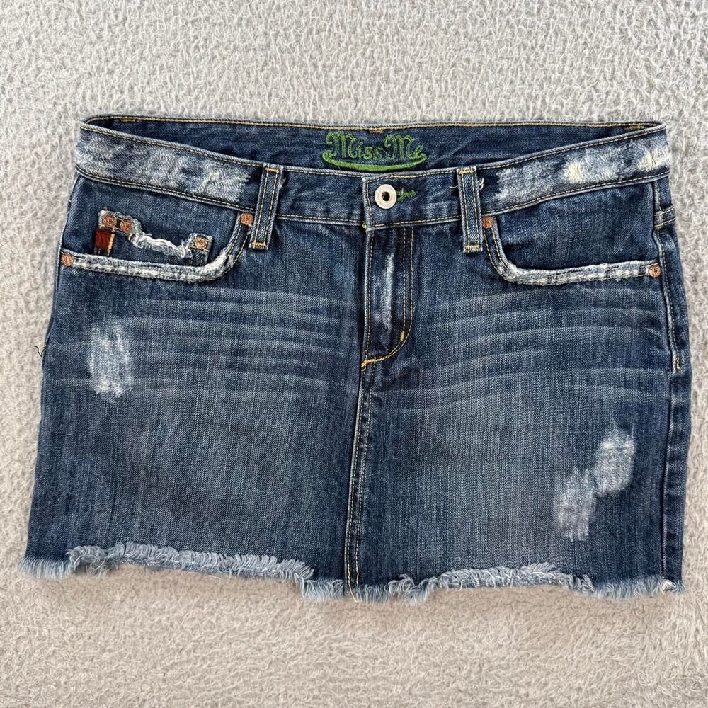 Miss-me Women's Blue and Navy Skirt